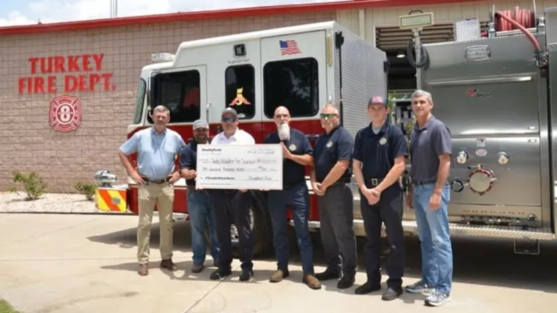 $100,000 grant boosts Turkey VFD response as new fire engine planned for Sampson County