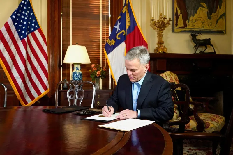 Governor Stein signs budget that raises pay for teachers and law enforcement