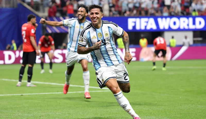 Enzo Fernndez Scores Stoppage Time Winner To Complete Argentina's Comeback vs. Egypt