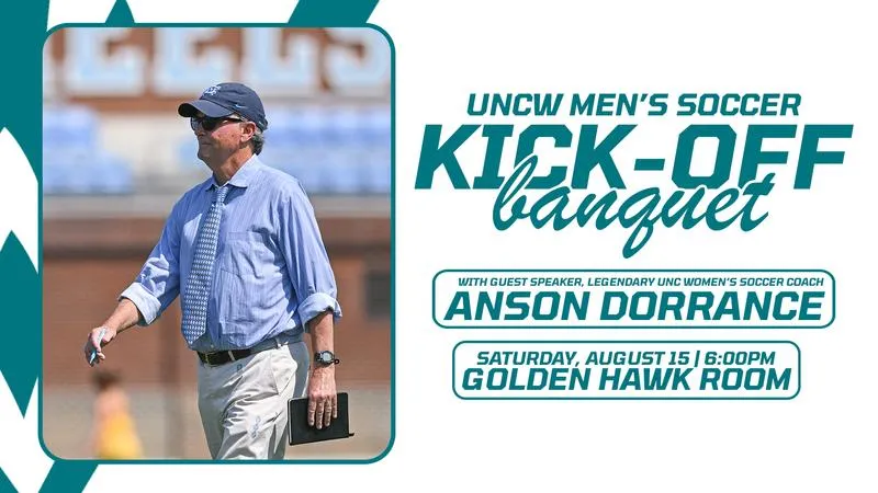 Dorrance to Keynote Men's Soccer Kick-Off Banquet
