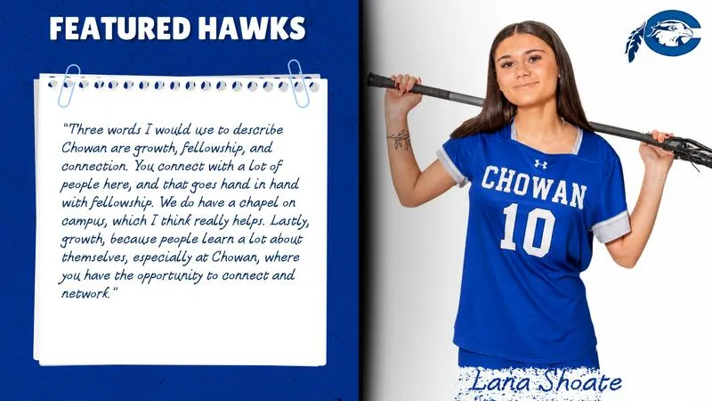 Featured Hawks: Lana Shoate, Sophomore, Women's Lacrosse, Psychology