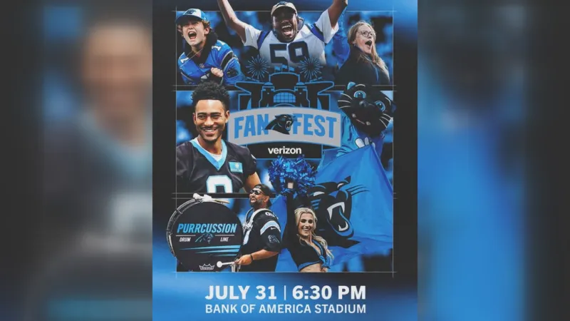 Carolina Panthers release Fan Fest details for later this month