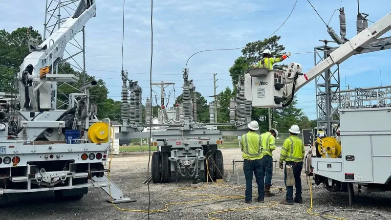 About 2,000 Jones-Onslow EMC members impacted as AC Morton Substation repairs continue