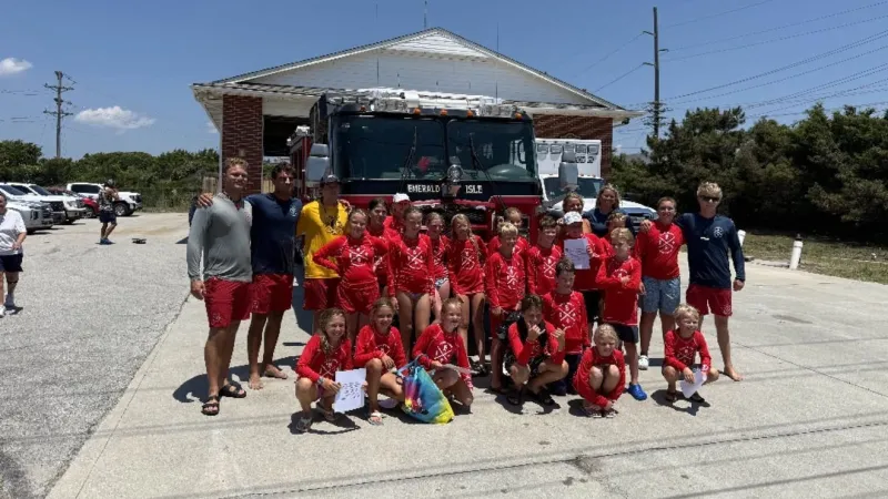 Emerald Isle Ocean Rescue wraps first summer Junior Guard session with beach training