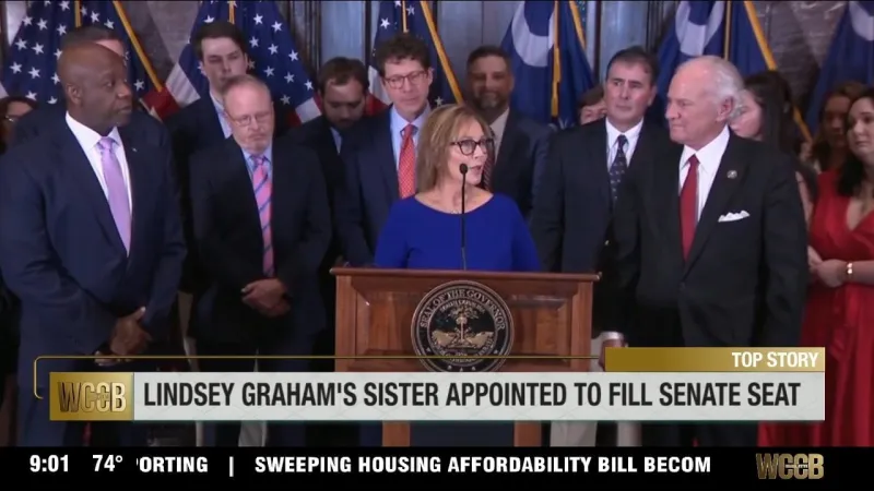 Lindsay Graham's sister will fill his senate seat