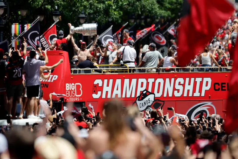 Hurricanes to open the NHL season against the Panthers, raise their Stanley Cup banner on Sept. 29
