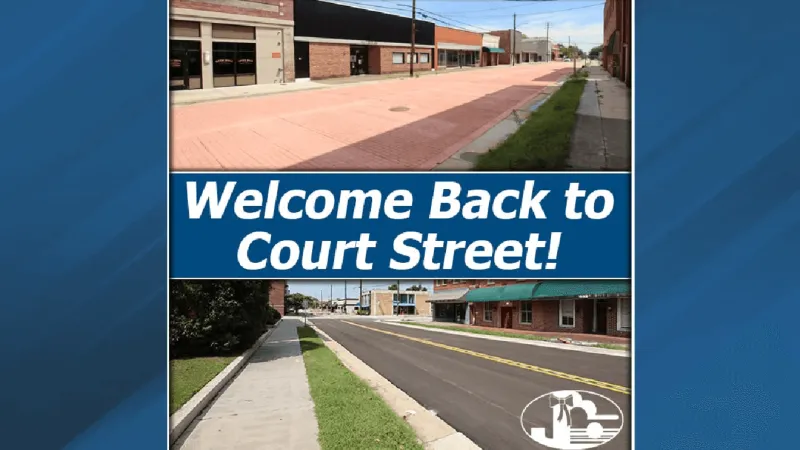 City confirms Court Street will reopen Thursday morning after construction closure