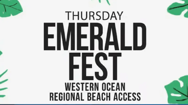 Emerald Fest Concert Series returns with free beachside live music