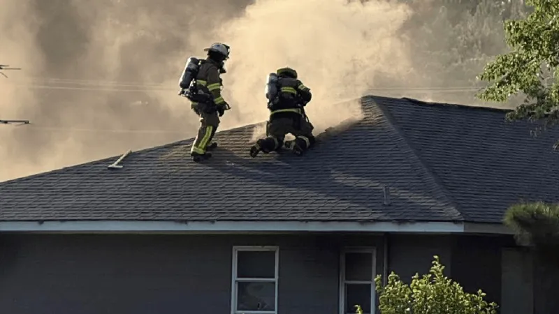 Beaufort firefighters assist with structure fire in Carteret County