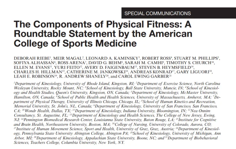 NC Wesleyan Faculty Member Helps Shape New National Standard for Physical Fitness
