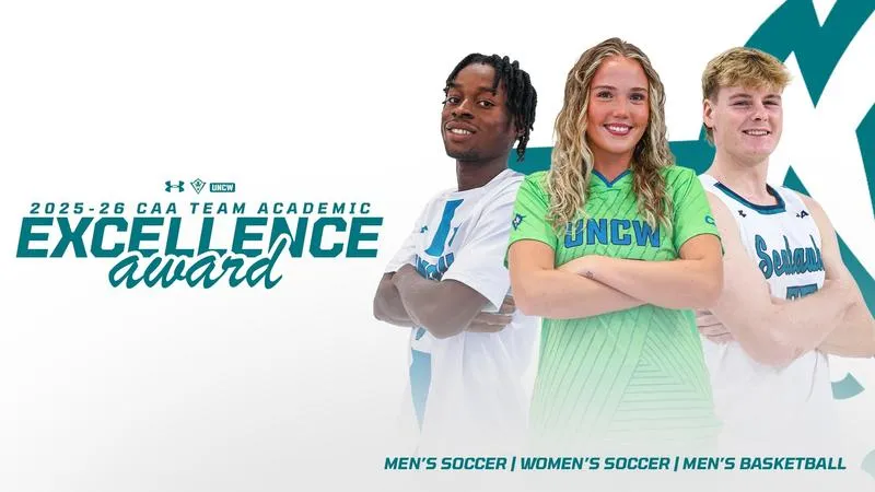 Three Teams Earn CAA Academic Excellence Awards