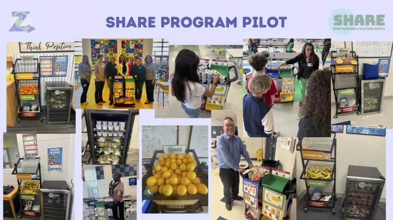 Turning school food waste into hunger relief