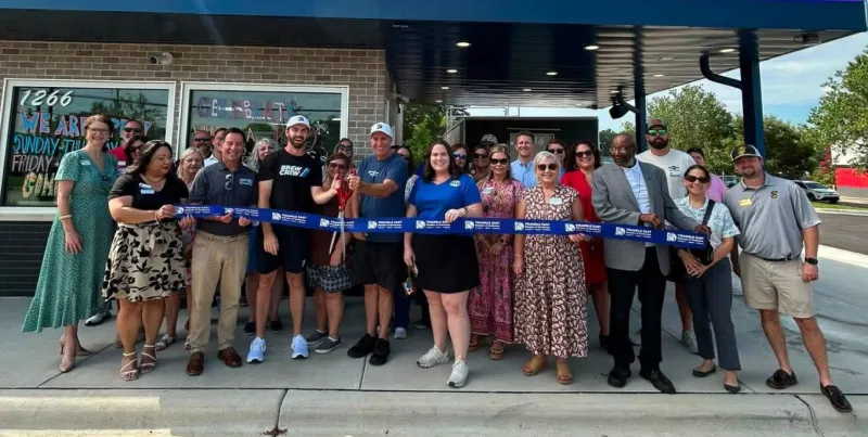 Smithfield Holds Ribbon Cutting For 7 Brew Coffee