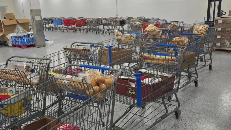 Free walk-up food distribution for Jacksonville families in need