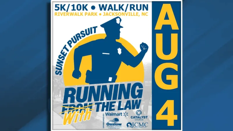 Running with the Law returns Aug. 4 to downtown Jacksonville with 5K, 10K, fun run