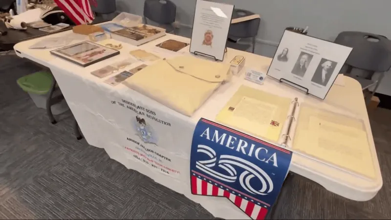 DAR and SAR chapters bring Revolutionary War living history to Onslow County Library
