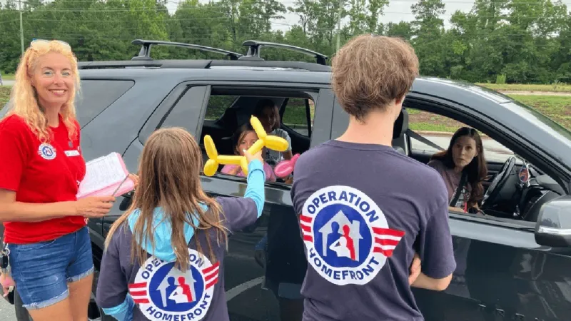 Operation Homefront hosts back-to-school brigade, supplies 200 Jacksonville military kids