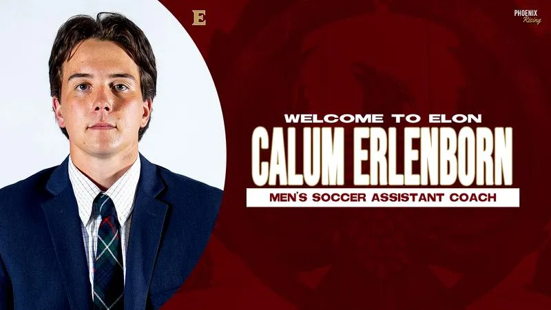 Elon Adds Calum Erlenborn To Men's Soccer Staff