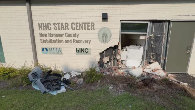 Wilmington man to appear in court after crash into STAR Center building