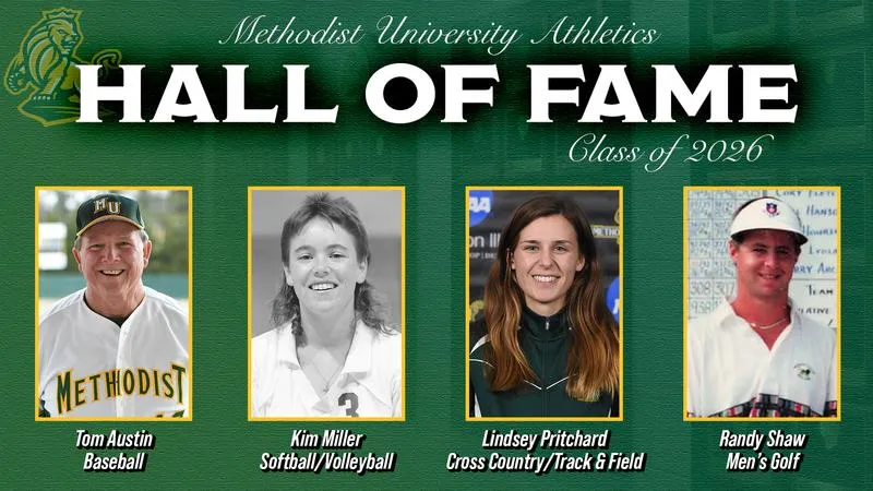 Methodist Announces Athletics Hall of Fame Class of 2026