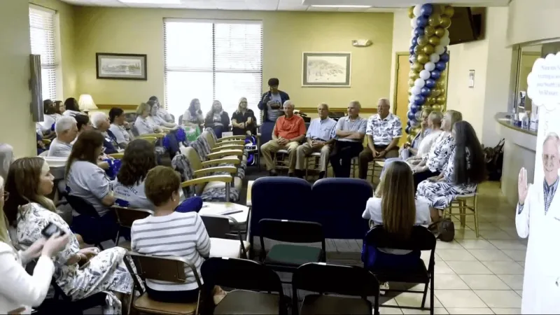 New Bern Family Practice marks 50 years with staff celebration and founders attending