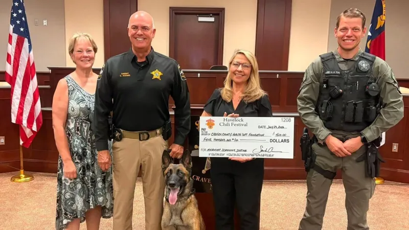 Fifth microchip scanning station set for Craven County near animal services and police