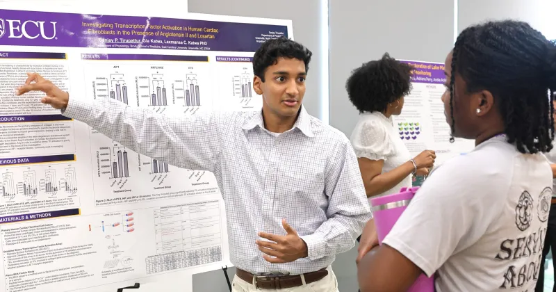 Undergraduate researchers show promise, research results