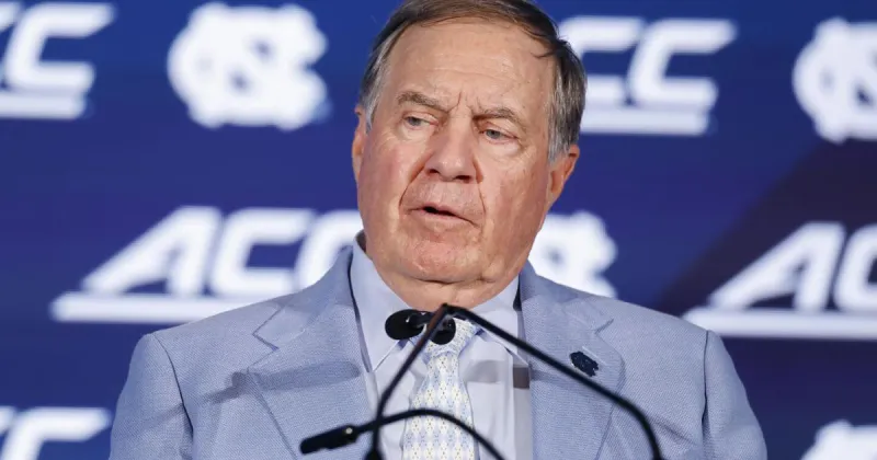 Did Bill Belichick say anything about the Michael Lombardi situation?