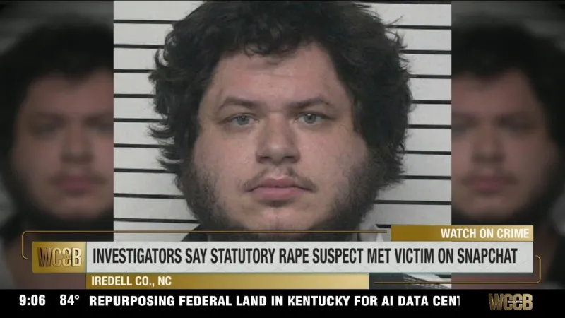 Investigators say statutory rape suspect met victim on Snapchat