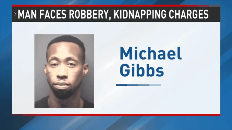 Grimesland man charged in armed robbery and kidnapping case