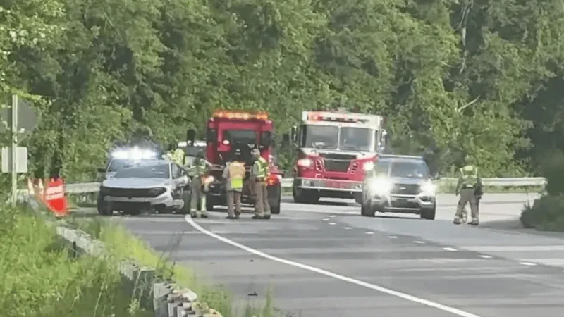 Trooper expected to be OK after single-vehicle crash in Craven County, officials say