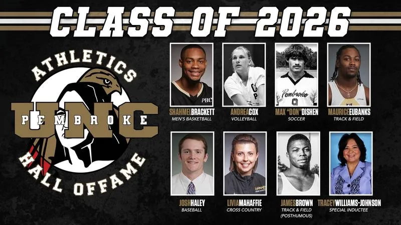 UNCP Athletics Announces 47th Hall Of Fame Class