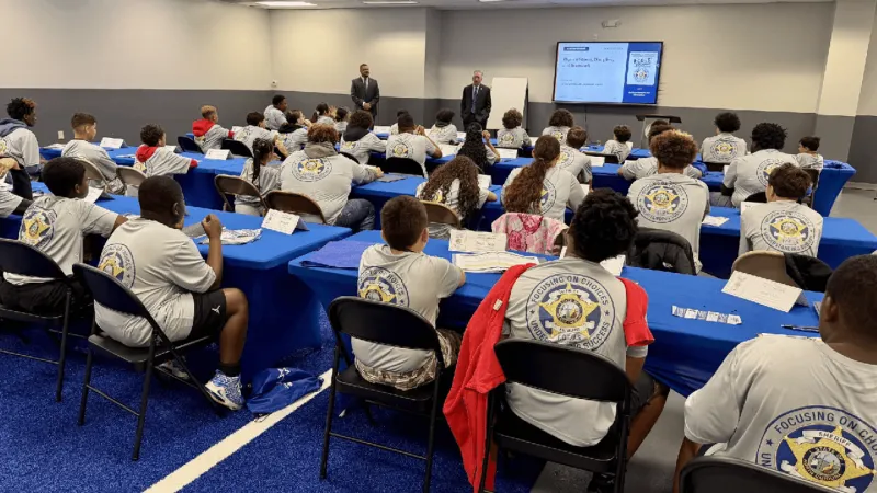 SBI Director encourages youth in Robeson County mentorship program
