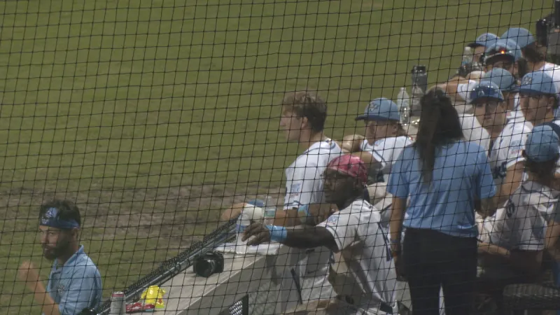 Wilmington Sharks move one win from advancing after Game 1 victory over Morehead City Marlins