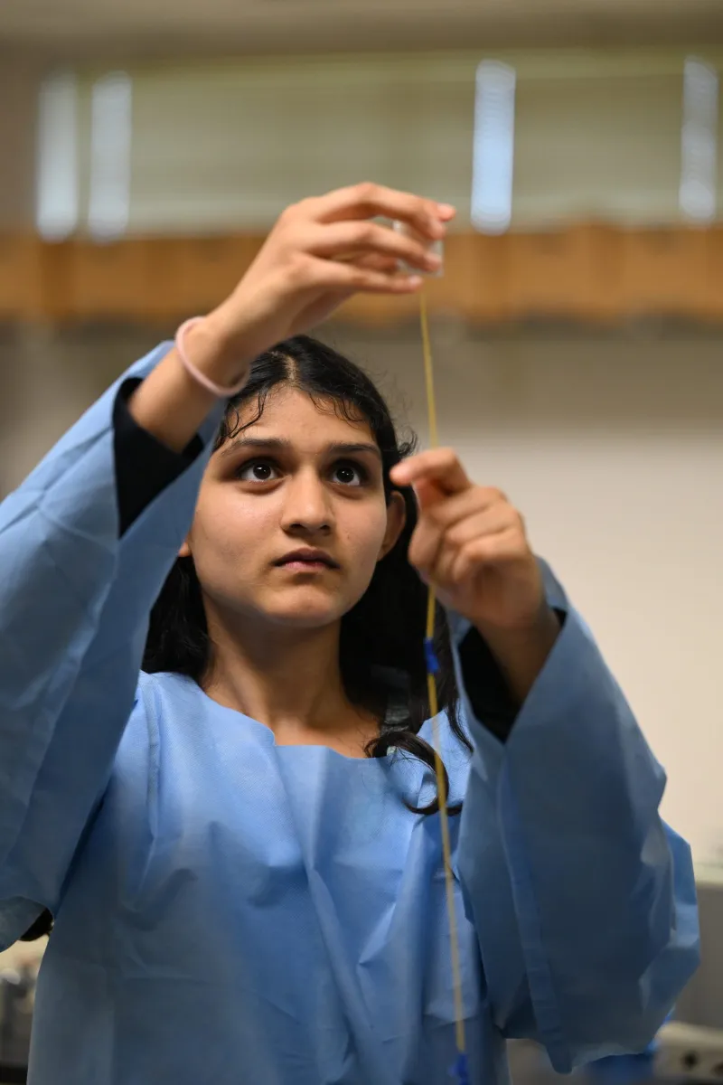 Research Innovators Finding a Cure introduces students to pharmaceutical careers