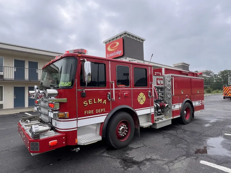 Fire Damages Motel Room At Selma Econo Lodge