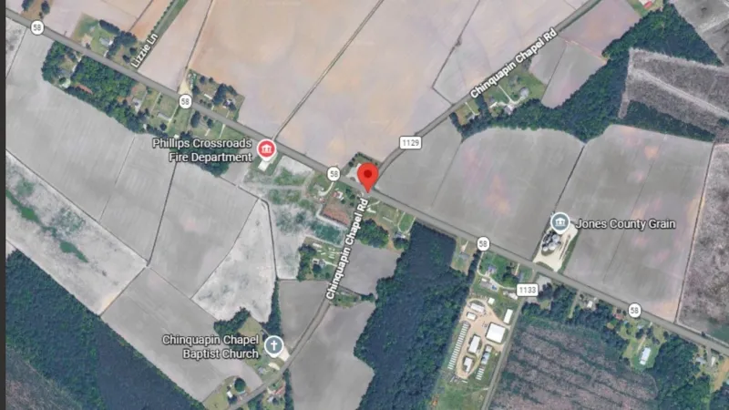 Search shifts to Middle Road, Chinquapin Chapel Road and N.C. 58 after chase from Kinston