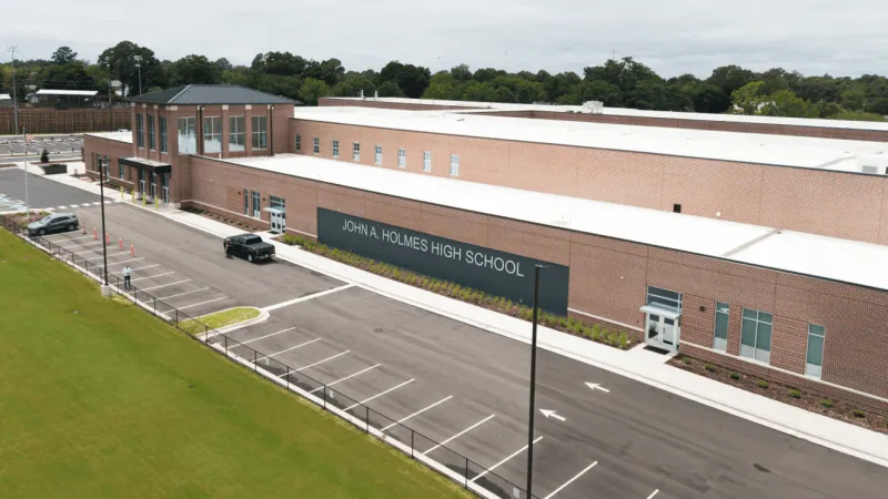 N.C. Education Lottery marks opening of new $85M John A. Holmes High School in Edenton