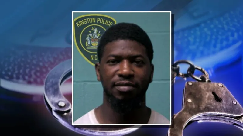Jacksonville man arrested on marijuana trafficking charges after fleeing Kinston traffic s