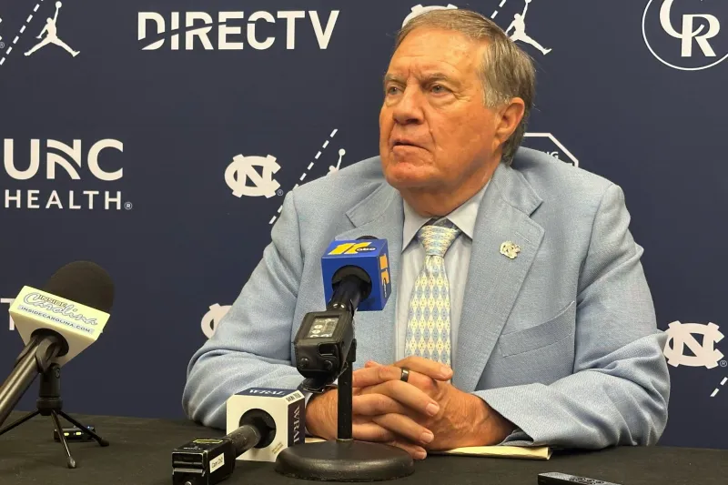 UNC's Bill Belichick says son and defensive coordinator Steve Belichick is on medical leave