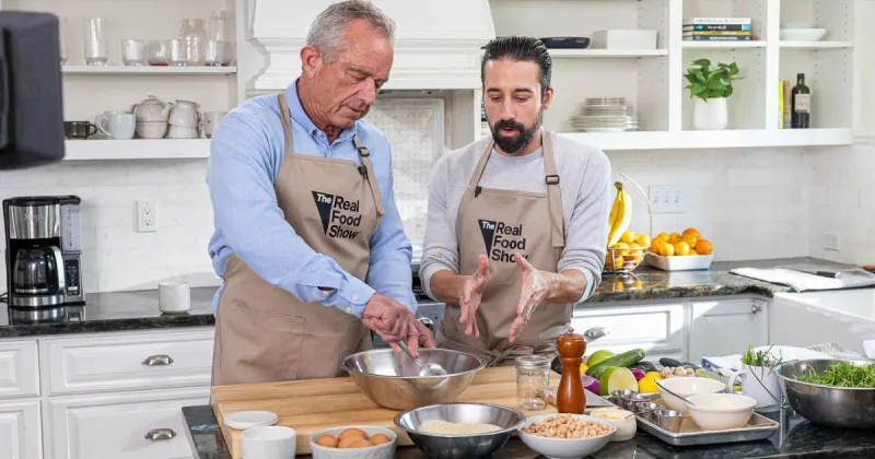 RFK Jr. hosting a new cooking show with celebrity chefs