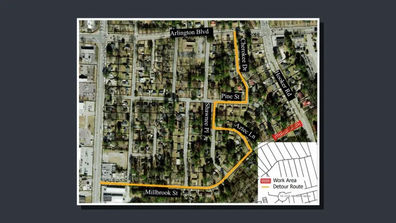 Millbrook Street to close Aug. 10 between Pine Street and Hooker Road for repairs