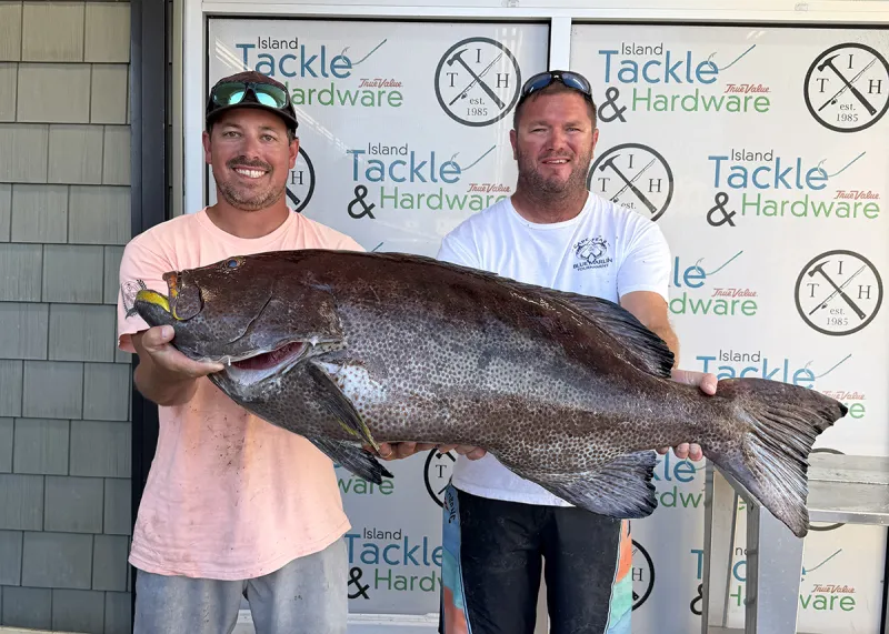 John Theodorakis lands state record yellowfin grouper