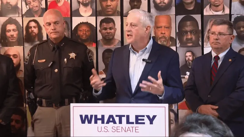 Whatley holds New Bern press conference with local sheriffs on crime and law order