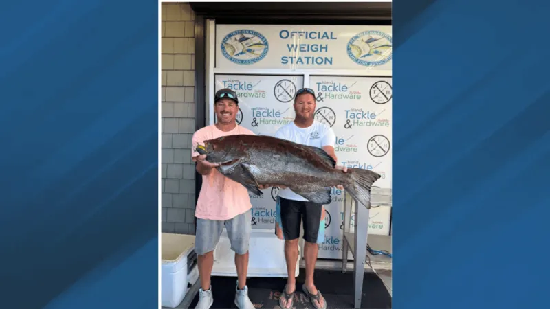 Wilmington angler sets new N.C. state record with 45-pound yellowfin grouper catch