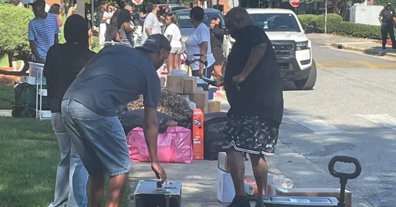 First-year students move in at Winston-Salem State University