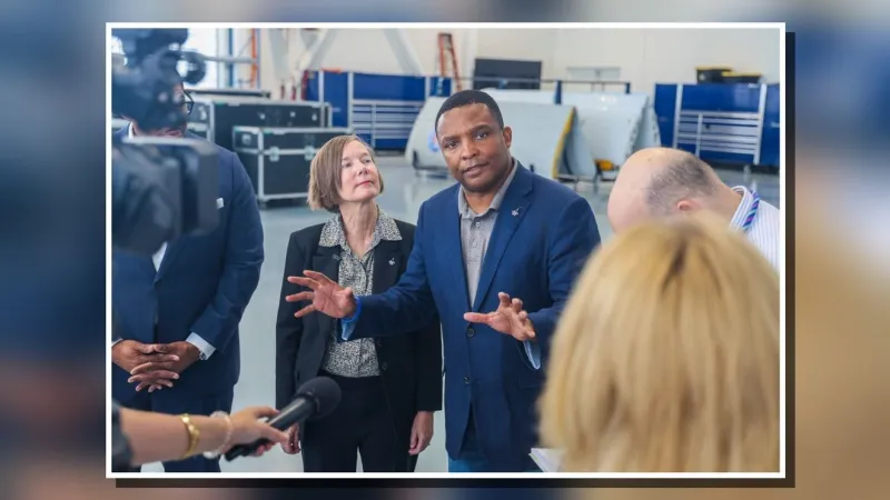 Congressman Don Davis highlights aerospace opportunities during F-35 event in Kinston
