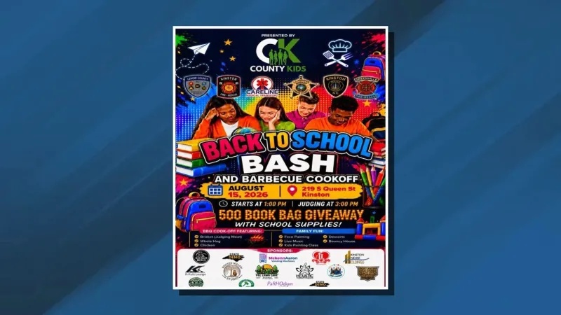 County Kids to host free Back to School Bash and BBQ Cook-Off