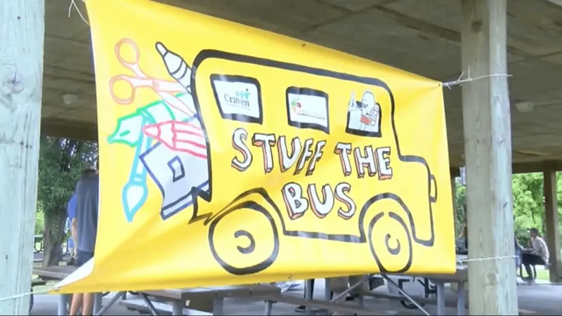 Craven County Stuff the Bus event Saturday in New Bern to aid students in need