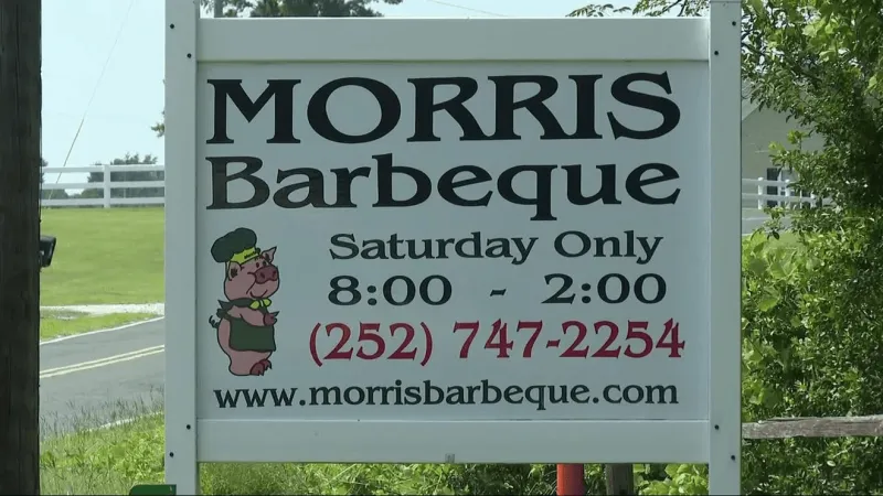 Storm-damaged Morris Barbecue in Hookerton rebuilds, eyes Labor Day weekend reopening